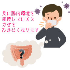 風邪と腸内環境