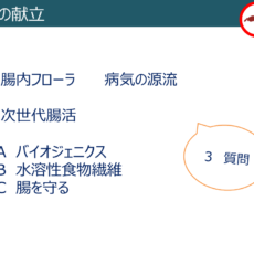 2016夏の腸活セミナーメニュー